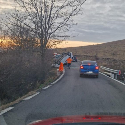 Accident rutier pe centura Florești - Grigorescu