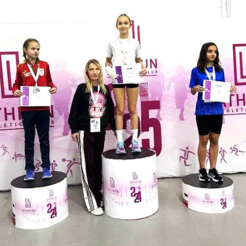 Concursul ATH Run Kids` Athletics Bucharest, un succes pentru sportivii de la Târgu Jiu