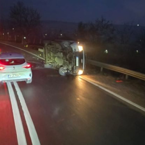 Accident pe DN13 în comuna Maieruș