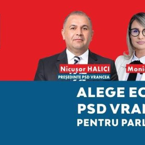 Pe 1 decembrie, alege echipa PSD Vrancea pentru Parlament!