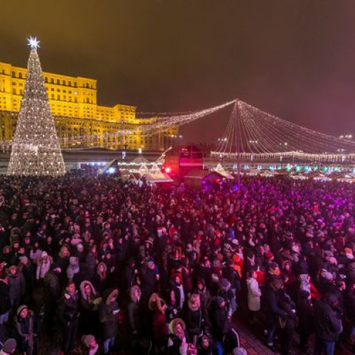 Târgul de Crăciun din București se deschide vineri la Piața Constituției