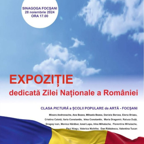 Expozitie de pictura dedicata Zilei Nationale a Romaniei la Focsani