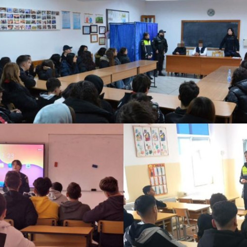 Campania "Scuzele nu schimba realitatea!" desfășurată de polițiști pentru prevenirea violenței domestice