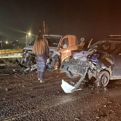 Accident grav pe centura Apahida, circulația blocată