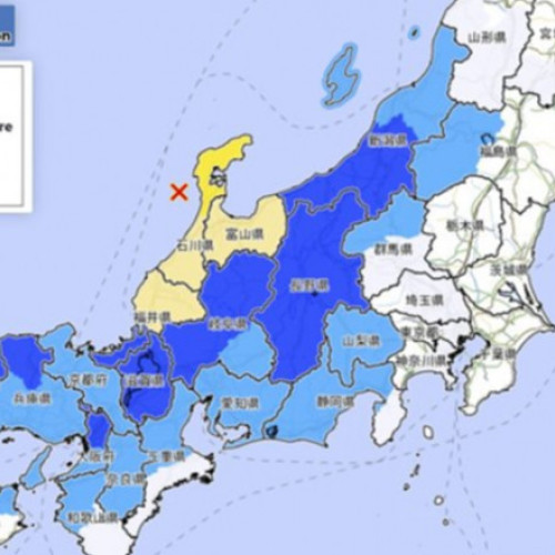 Cutremur cu magnitudinea 6,1 în centrul Japoniei