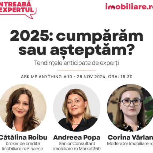 Webinar gratuit despre piața imobiliară și opțiuni de creditare