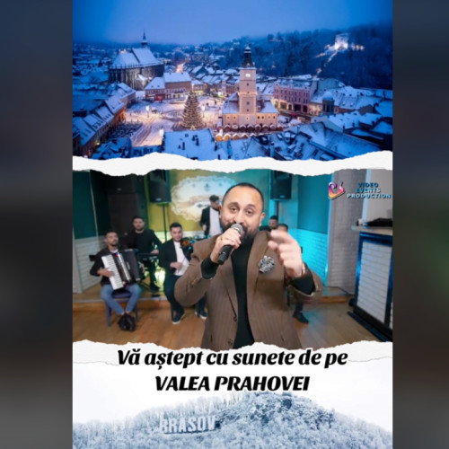Un cântăreț de muzică de petrecere promovează destinațiile de iarnă din județul Brașov