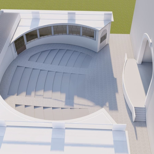 Lucrările de restaurare și modernizare a Teatrului Mihai Eminescu se extind la Grădina de Vară