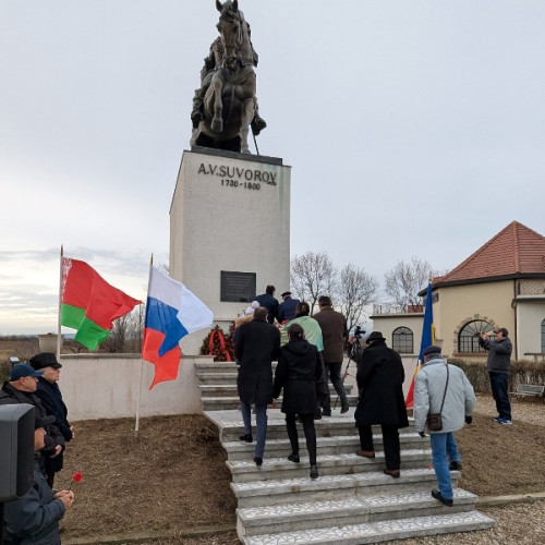 Oficialii ruși și bieloruși, alături de liderii nord-coreeni, laudă moștenirea generalului Suvorov în România