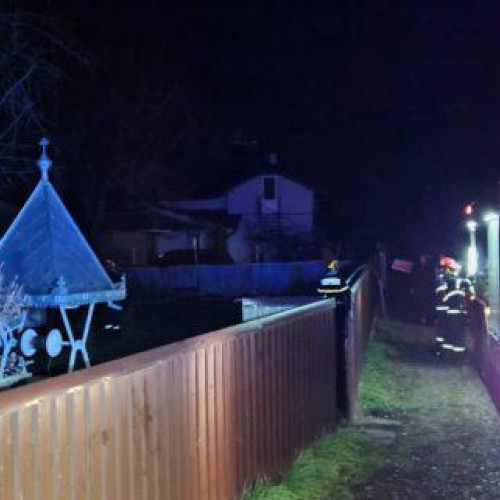 Victimă a unui incendiu, un bărbat din județ a ajuns la spital cu arsuri
