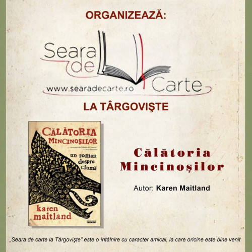 Seara de carte la Târgoviște: O nouă întâlnire literară