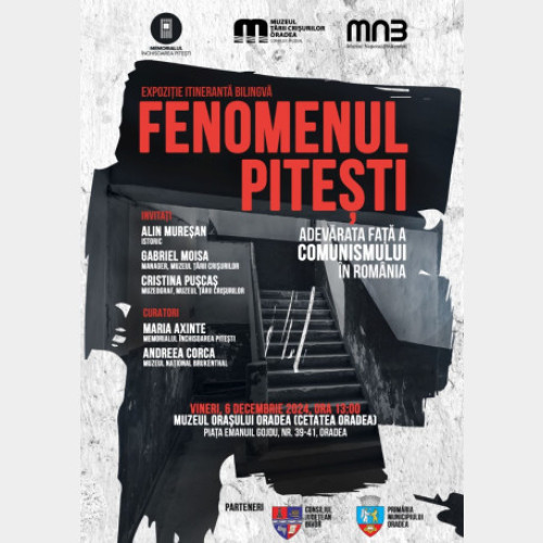 Vernisajul expoziției "Fenomenul Pitești" la Muzeul Orașului Oradea