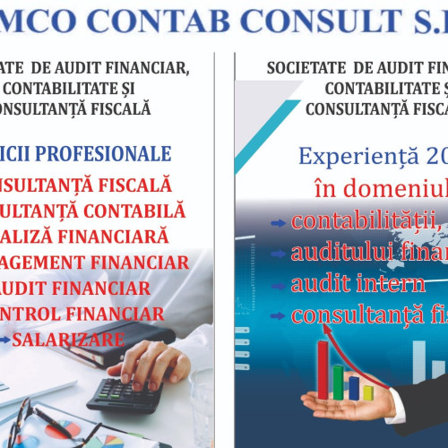MCO Contab Consult SRL din Botoșani oferă servicii complete de contabilitate și audit