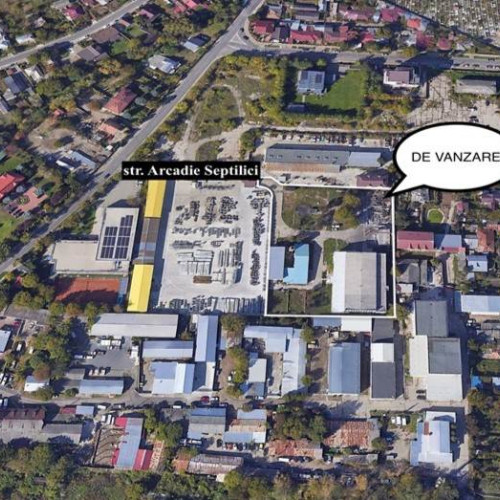 Oportunitate strategică de dezvoltare economică: complex industrial de 7.921 mp