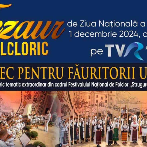Spectacol folcloric de Ziua Națională, pe TVR1
