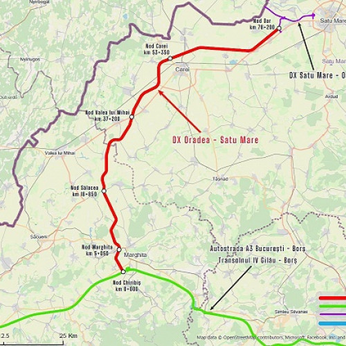 Propunerea unui drum expres între Satu Mare și Oradea