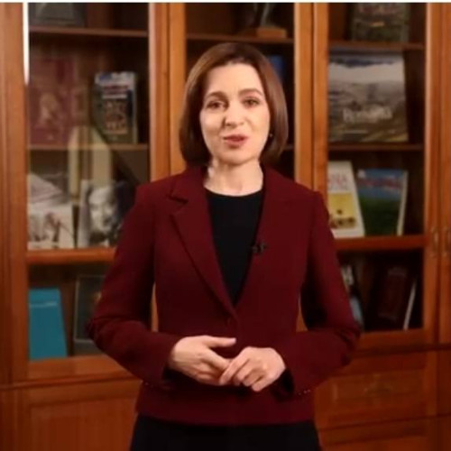 Maia Sandu îndemnă românii să voteze pentru viitorul european