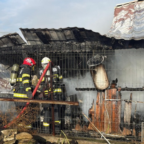 Incendiu la centrala termică din Tulcea