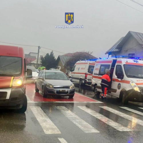 Accident rutier la Picior de Munte