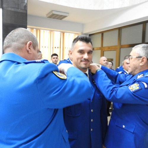 Festivitate de avansare cu ocazia Zilei Naționale a României