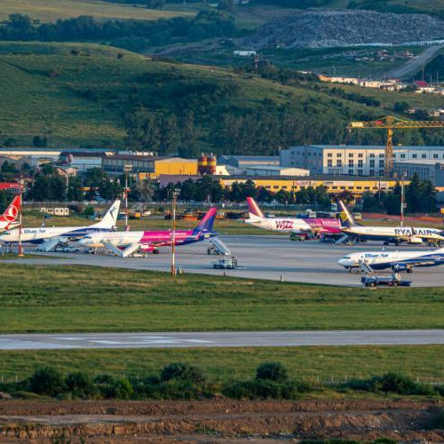 Avion sechestrat pe Aeroportul Internațional Avram Iancu Cluj-Napoca din cauza datoriilor