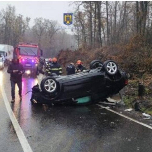 Accident rutier în comuna Dragodana