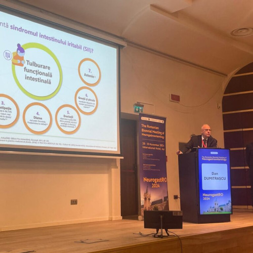 NeurogastRO 2024, eveniment de referință în neurogastroenterologie, se desfășoară la Iași