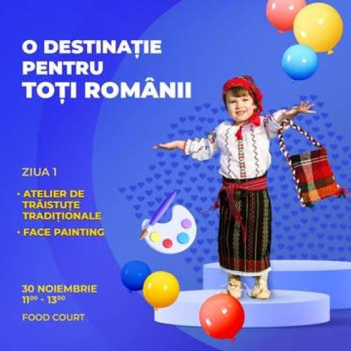 Distracție și creativitate la Dambovita Mall de Ziua Națională