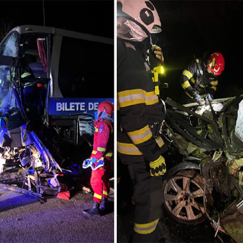 Accident grav pe drumul Alba Iulia - Zlatna