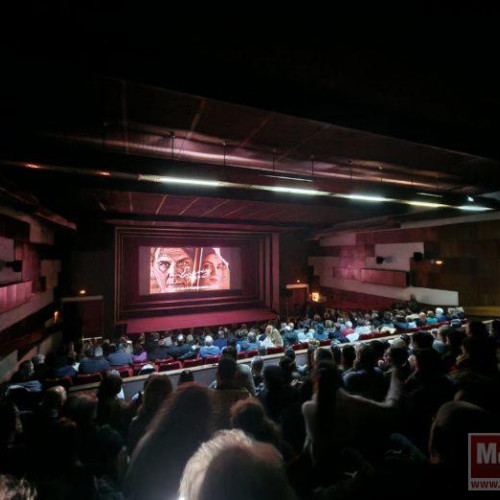 Premiera filmului "Enescu, jupuit de viu" la Cinematograful Unirea din Botoșani