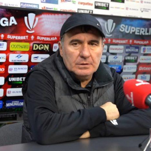 Gica Hagi, revoltat după meciul cu Botoșani: "Trebuia să primim două penalty-uri"