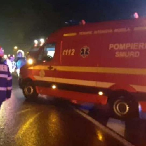 Accident rutier grav pe drumul DJ 704 între Vinerea și Cugir