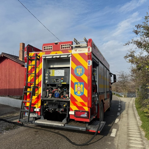 Intervenție pe strada Portului din Constanța