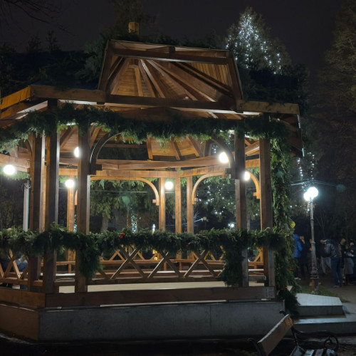 Foisorul din Parcul Central se redeschide pe 1 decembrie