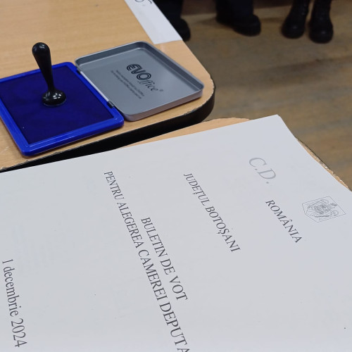 Prezența la vot în județul Botoșani a fost de 35,38% la scrutinul parlamentar