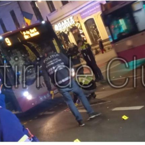 Accident grav pe strada Regele Ferdinand din Cluj-Napoca