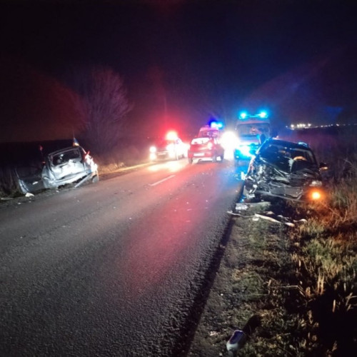 Accident rutier pe DJ 682 Arad-Zadareni
