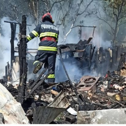 Familie cu patru copii din Tataraseni, comuna Havarna, afectată de un incendiu