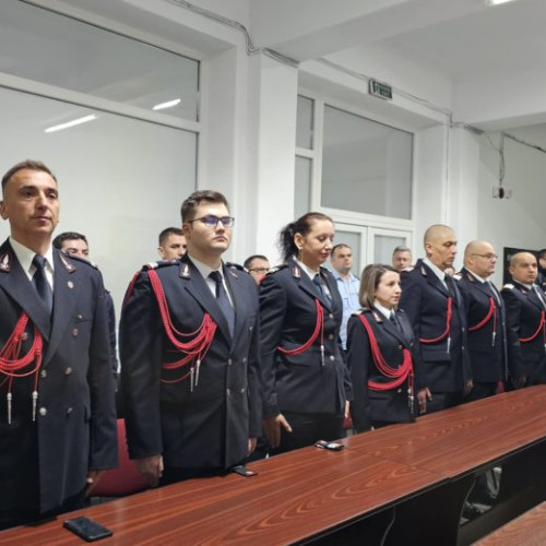 Pompieri din Botoșani recompensați de Ziua Națională a României