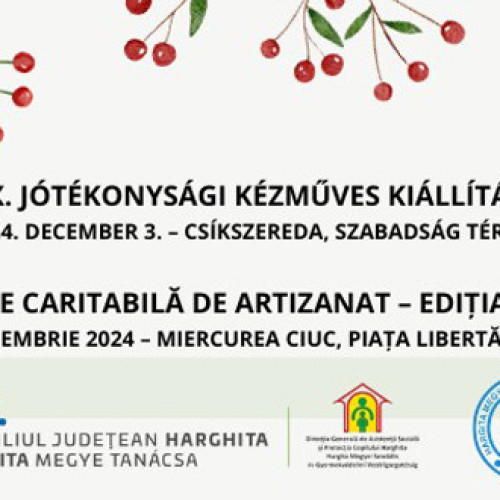 Expozitia caritabilă de artizanat, organizată la Miercurea-Ciuc