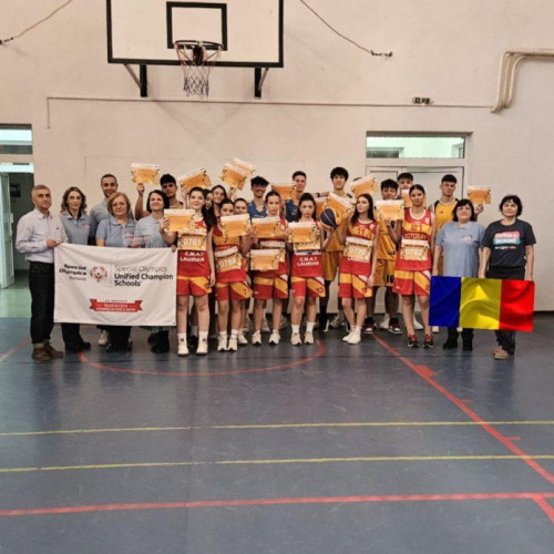 Săptămâna Europeană a Baschetului Special Olympics la Colegiul Național "A.T. Laurian"
