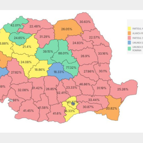 PSD câștigă alegerile parlamentare, cu rezultate variate în Bihor