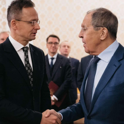 Peter Szijjarto, ministrul de externe al Ungariei, în vizită la Moscova