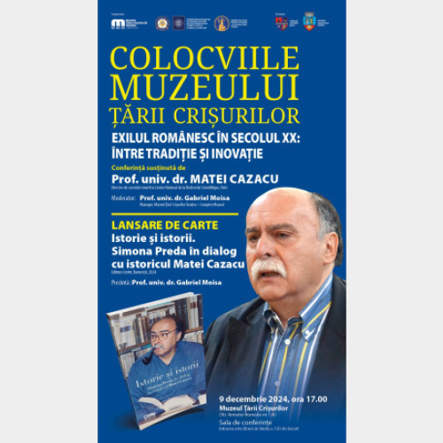 Conferința „Exilul românesc în secolul XX: între tradiție și inovație” la Oradea