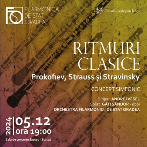 Concert simfonic la Filarmonica de Stat Oradea