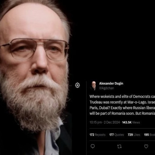 Rusia vizează România, afirmă ideologul Aleksandr Dughin