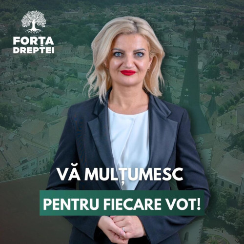 Rezultate alegerilor: Mesajul de mulțumire al candidatei pentru voturi