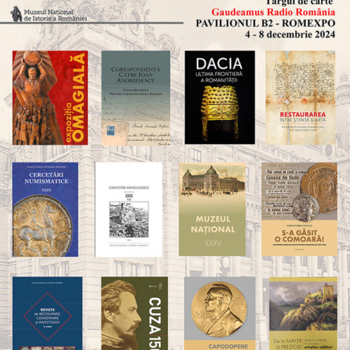 Participarea Muzeului Național de Istorie la Târgul de carte Gaudeamus 2024