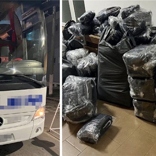 Captură de trenninguri contrafăcute la Vama Veche