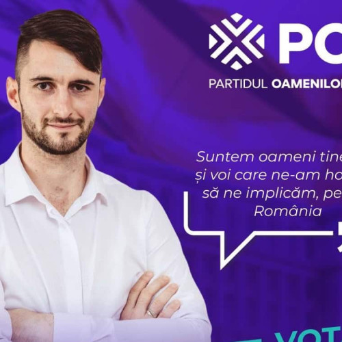 Un tânăr din Alba a câștigat un post de deputat în județul Botoșani